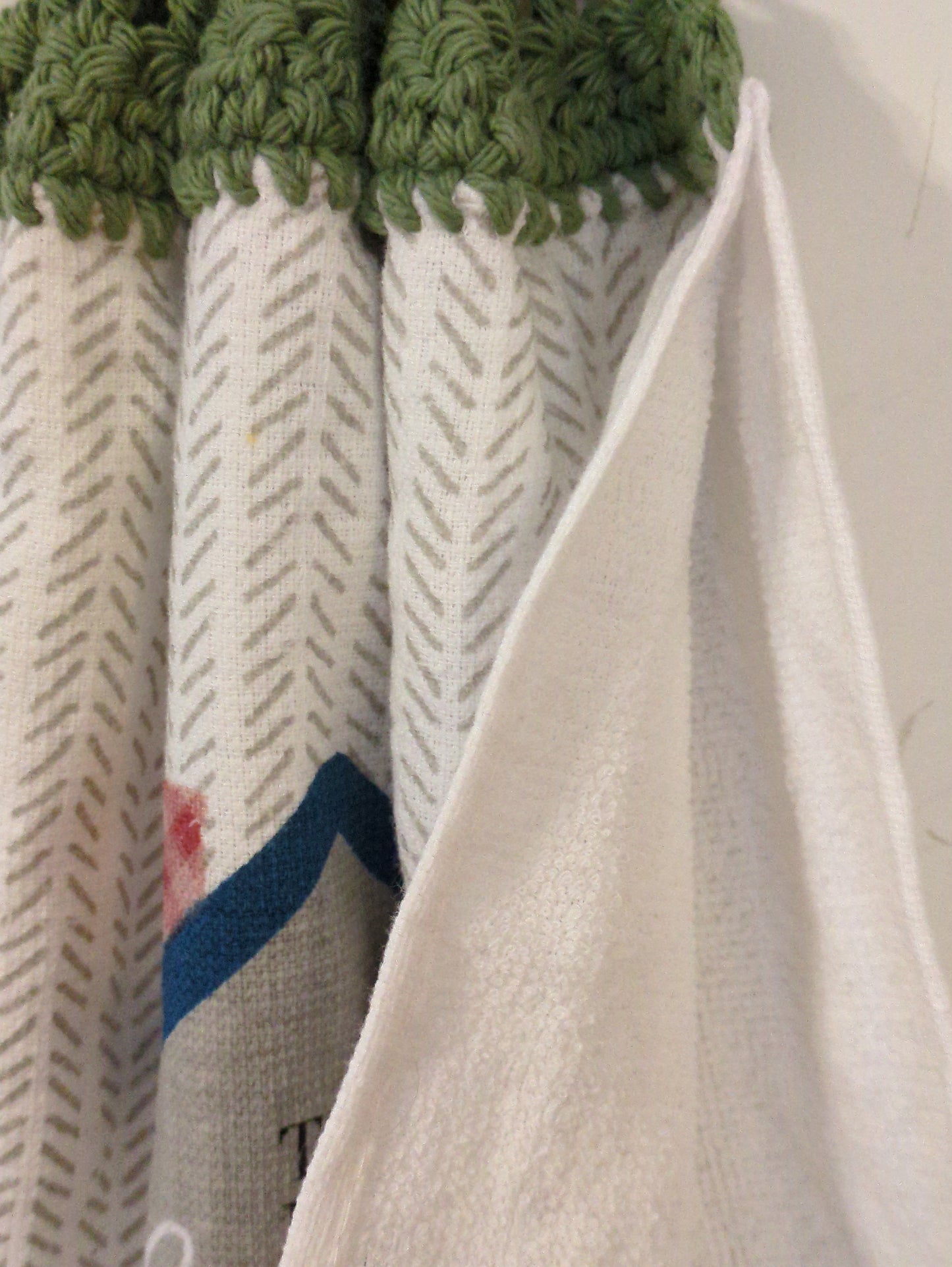 This Home Runs on Love Double Hanging Kitchen Towel